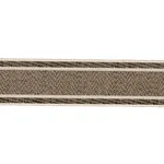 86951 | Nightfall Skyline Tape - Metallic Brown Schumacher Nightfall Skyline Tape trim in Metallic Brown (86951)