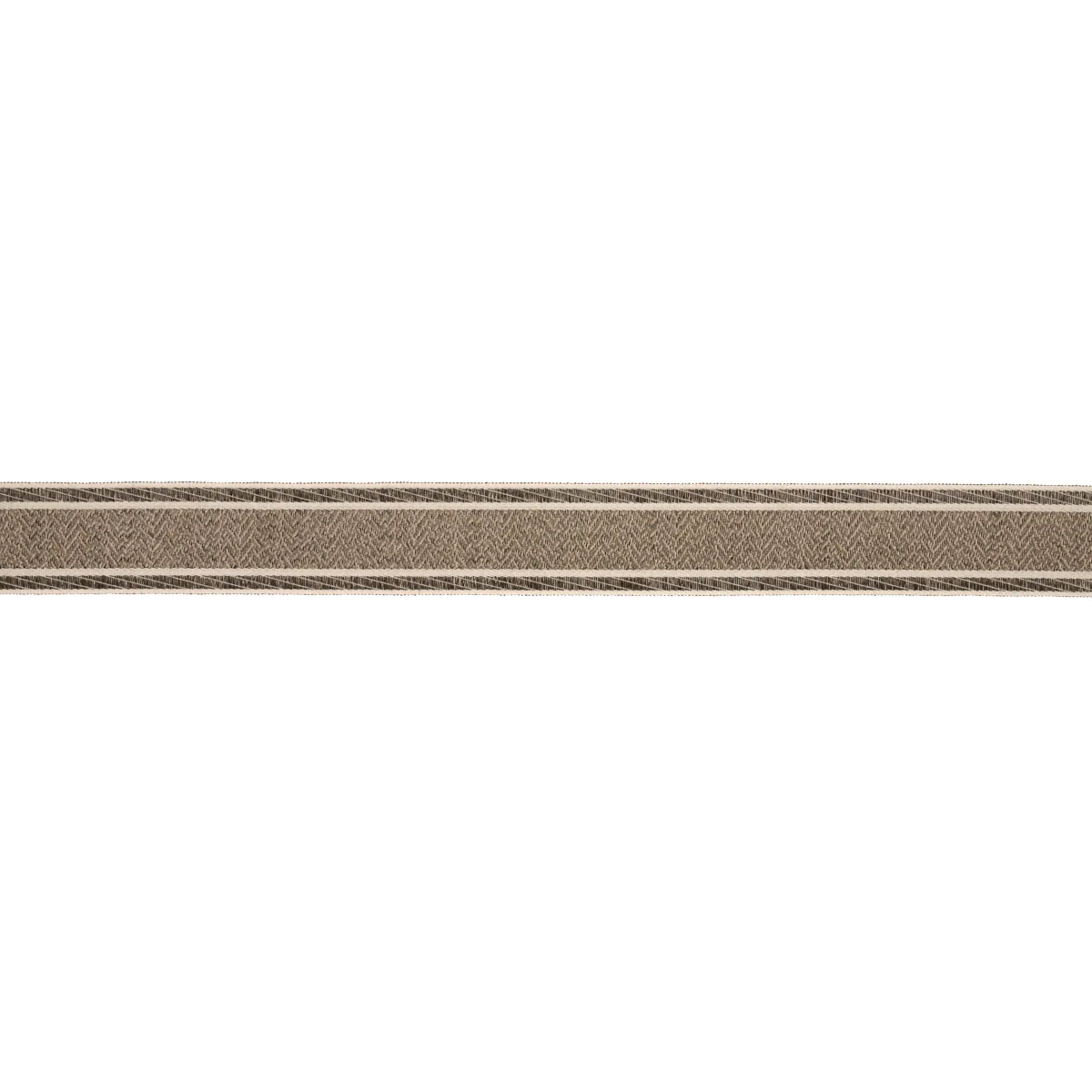 Schumacher Nightfall Skyline Tape trim in Metallic Brown (86951)