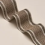 86951 | Nightfall Skyline Tape - Metallic Brown Schumacher Nightfall Skyline Tape trim in Metallic Brown (86951)