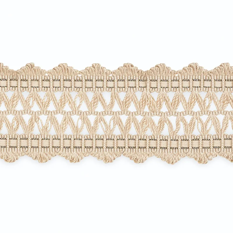 Schumacher Nikita Braid trim in Moonstone/Metallic (B181-6)