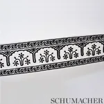 74194 | Nikola Tape - Black Schumacher Nikola Tape trim in Black (74194)