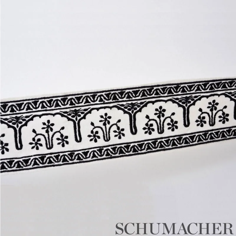 74194 | Nikola Tape - Black Schumacher Nikola Tape trim in Black (74194)