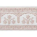 Schumacher Nikola Tape trim in Blush (74191)