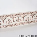 Schumacher Nikola Tape trim in Blush (74191)