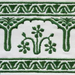 74192 | Nikola Tape - Emerald Schumacher Nikola Tape trim in Emerald (74192)