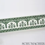 74192 | Nikola Tape - Emerald Schumacher Nikola Tape trim in Emerald (74192)