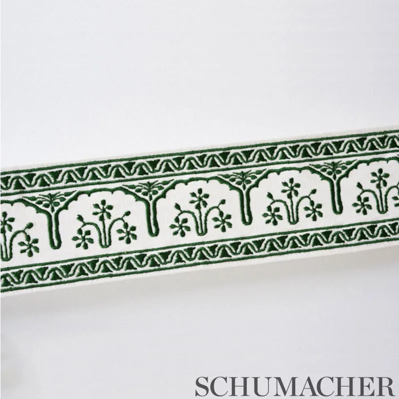 74192 | Nikola Tape - Emerald Schumacher Nikola Tape trim in Emerald (74192)
