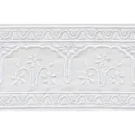 74190 | Nikola Tape - Ivory Schumacher Nikola Tape trim in Ivory (74190)