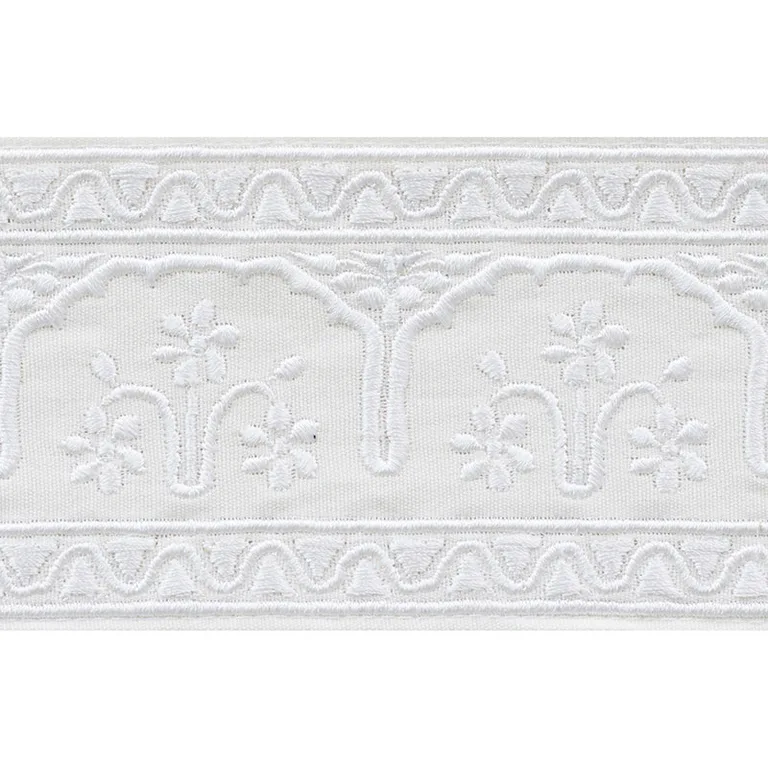 Schumacher Nikola Tape trim in Ivory (74190)