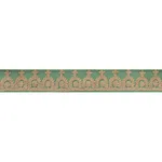 74151 | Noelia Embroidered Tape - Jade Schumacher Noelia Embroidered Tape trim in Jade (74151)