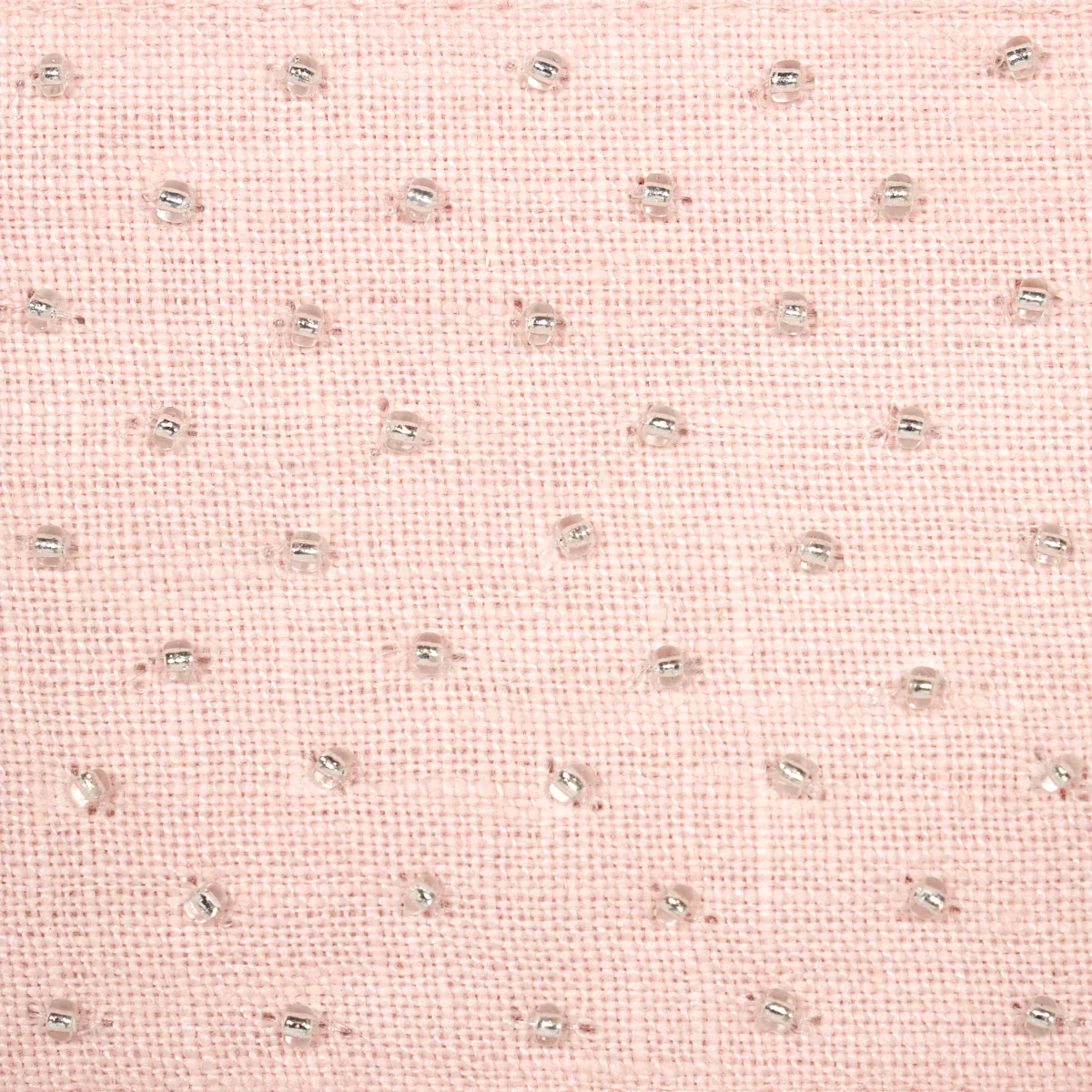 70624 | Northern Lights Beaded Tape - Blush Schumacher Northern Lights Beaded Tape trim in Blush (70624)