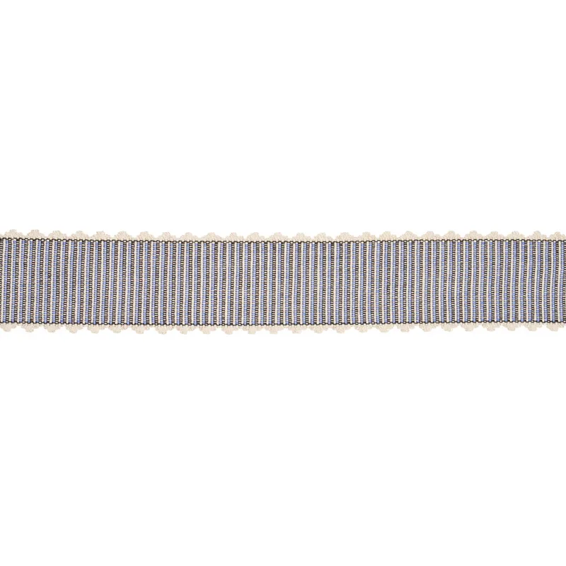 Schumacher Obi Tape trim in Bluebell (79720)