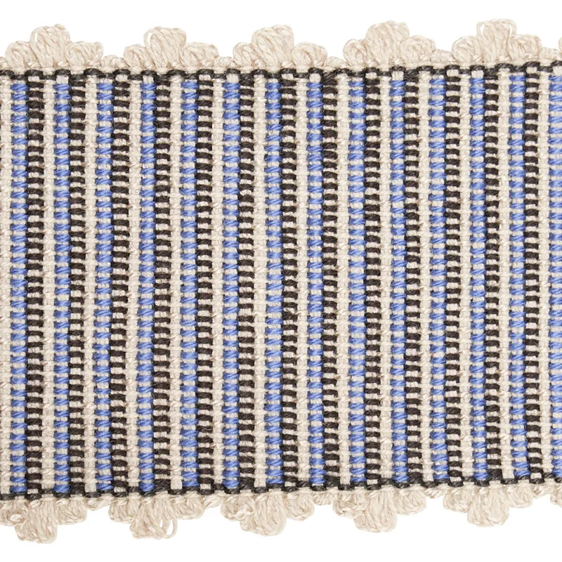 Schumacher Obi Tape trim in Bluebell (79720)