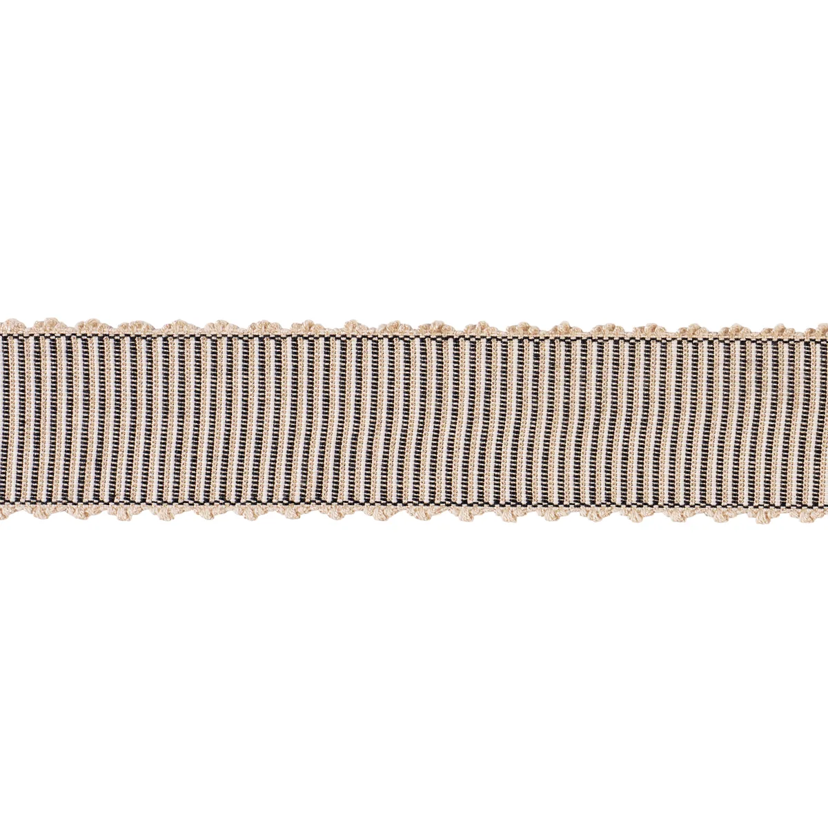 Schumacher Obi Tape trim in Liquorice (79726)