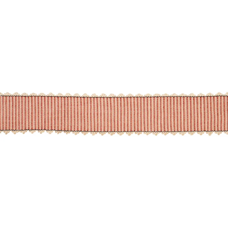 Schumacher Obi Tape trim in Rose (79721)