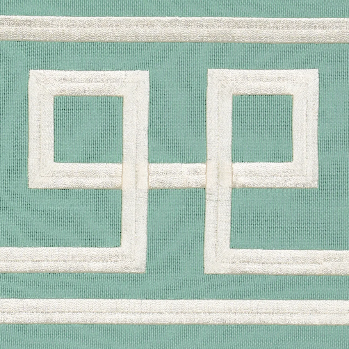 66161 | Octavius Tape - Aquamarine Schumacher Octavius Tape trim in Aquamarine (66161)