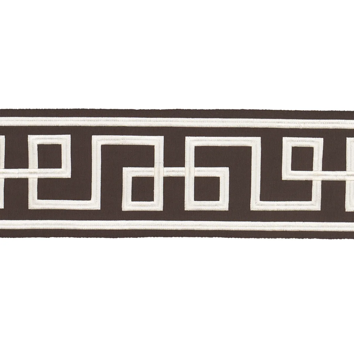 Schumacher Octavius Tape trim in Bittersweet (66160)