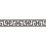 66166 | Octavius Tape - Black on Ivory Schumacher Octavius Tape trim in Black on Ivory (66166)