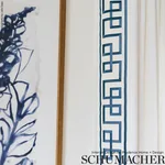 66165 | Octavius Tape - Bleu Schumacher Octavius Tape trim in Bleu (66165)