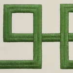 77340 | Octavius Tape - Green Schumacher Octavius Tape trim in Green (77340)