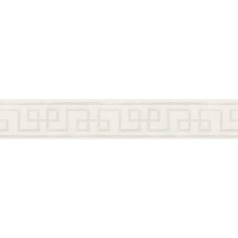 Schumacher Octavius Tape trim in Silver (66163)
