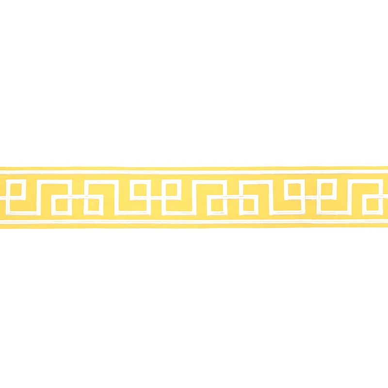 Schumacher Octavius Tape trim in Yellow (66169)