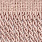 Schumacher Olivier Silk Bullion trim in Blush (74748)