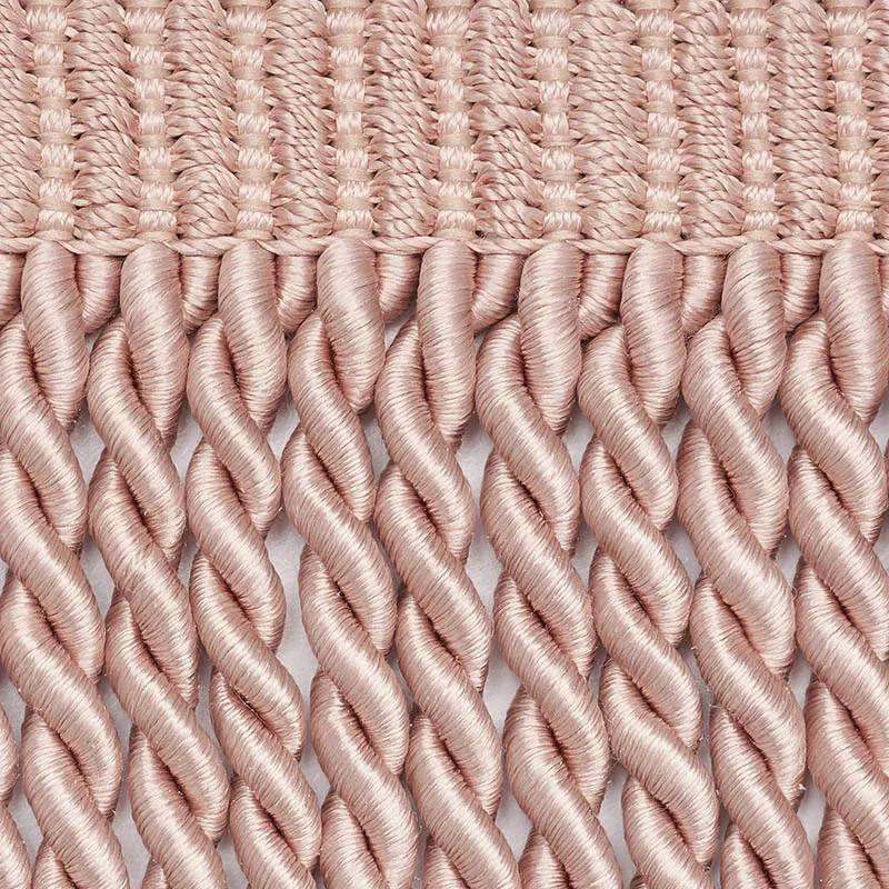 Schumacher Olivier Silk Bullion trim in Blush (74748)
