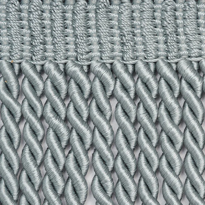 Schumacher Olivier Silk Bullion trim in Cloud (74745)