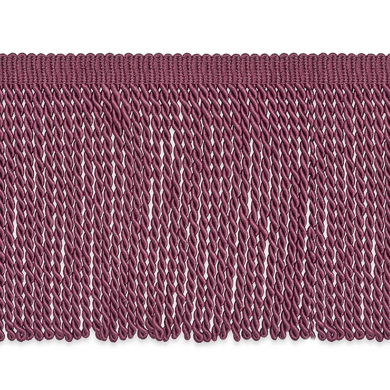 Schumacher Olivier Silk Bullion trim in Eggplant (74747)