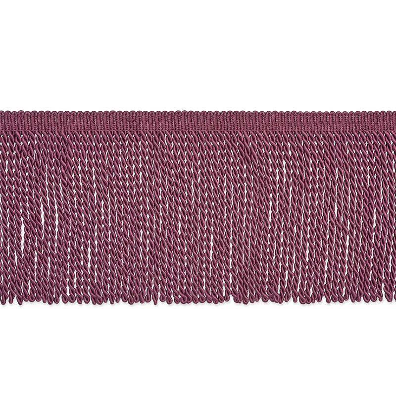 Schumacher Olivier Silk Bullion trim in Eggplant (74747)