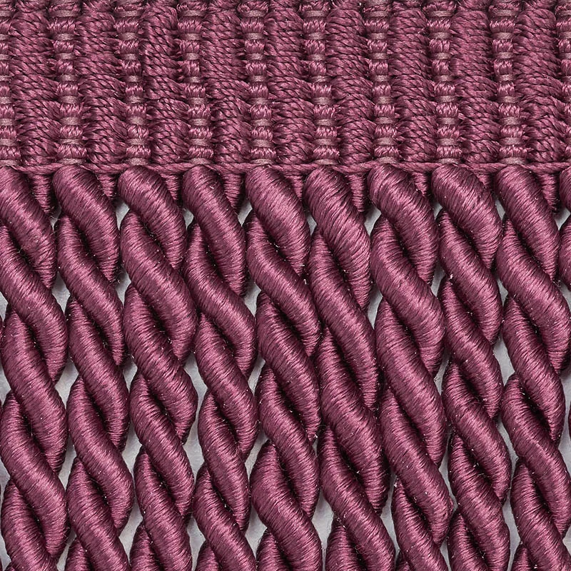 74747 | Olivier Silk Bullion - Eggplant Schumacher Olivier Silk Bullion trim in Eggplant (74747)