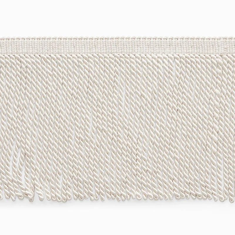 Schumacher Olivier Silk Bullion trim in Ivory (74740)