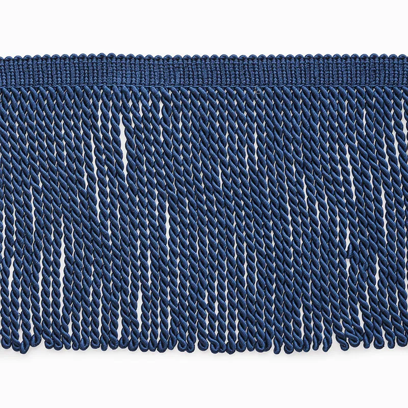 Schumacher Olivier Silk Bullion trim in Navy (74742)
