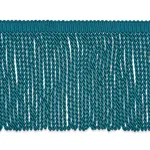 Schumacher Olivier Silk Bullion trim in Peacock (74746)