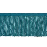 Schumacher Olivier Silk Bullion trim in Peacock (74746)