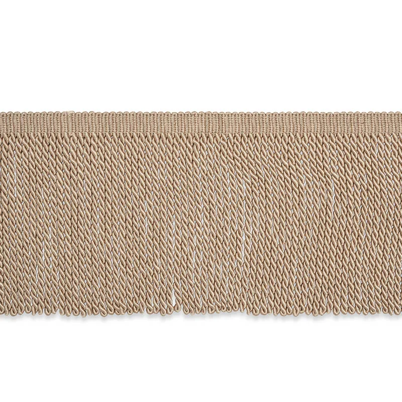 Schumacher Olivier Silk Bullion trim in Sand (74749)