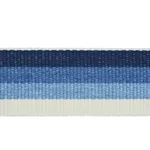Schumacher Ombre Tape Indoor/Outdoor trim in Blue (79430)