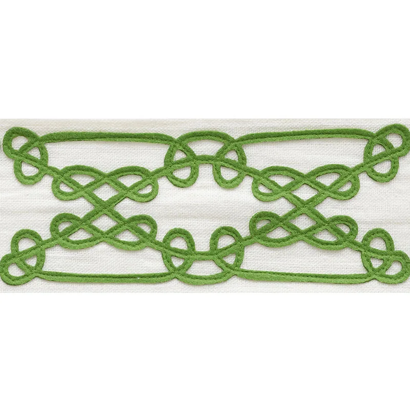 Schumacher Ormond Tape trim in Green (75351)