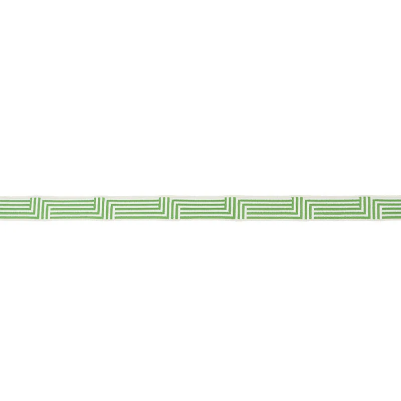 Schumacher Osilas Tape trim in Green (77472)