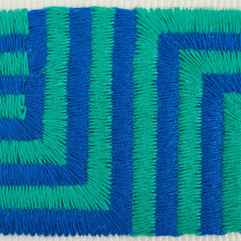 77470 | Osilas Tape - Peacock Schumacher Osilas Tape trim in Peacock (77470)