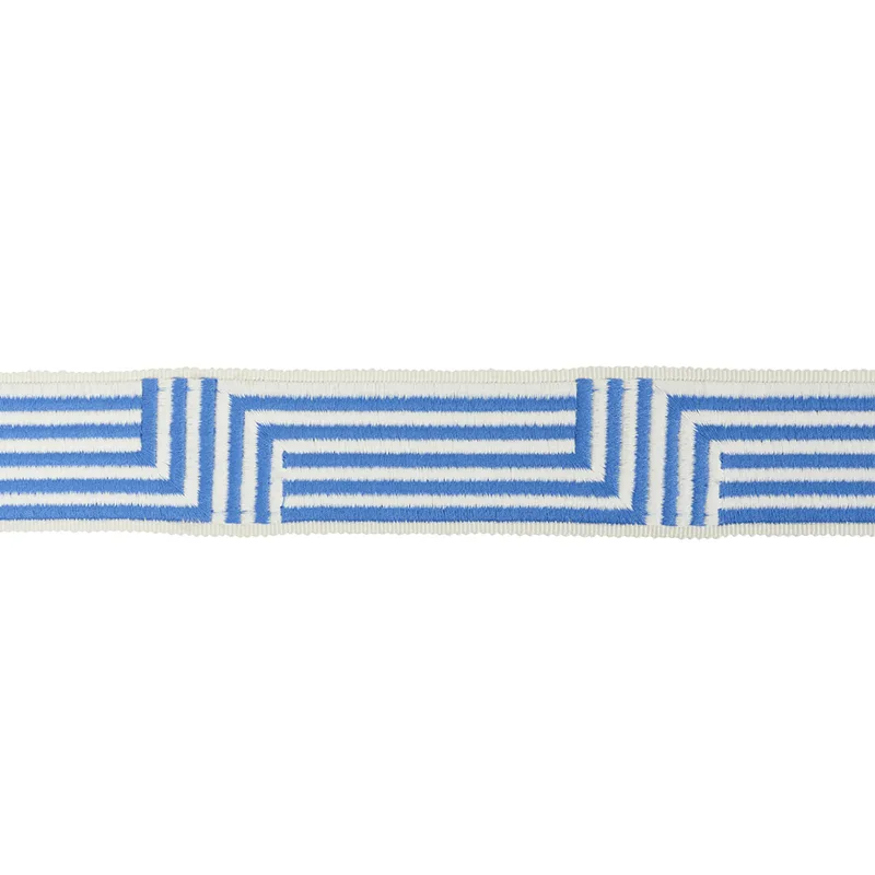 Schumacher Osilas Tape trim in Sky (77473)