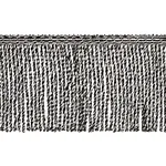 82833 | Outdoor Boullion Fringe Trim - Black Schumacher Outdoor Boullion Fringe Trim in Black (82833)