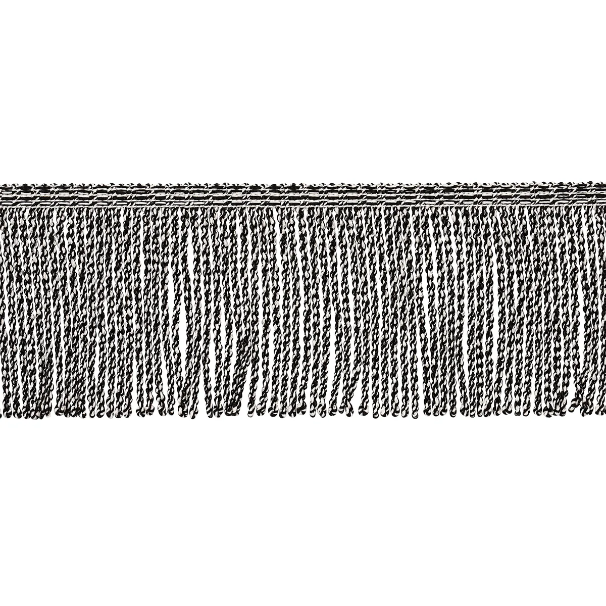 Schumacher Outdoor Boullion Fringe Trim in Black (82833)