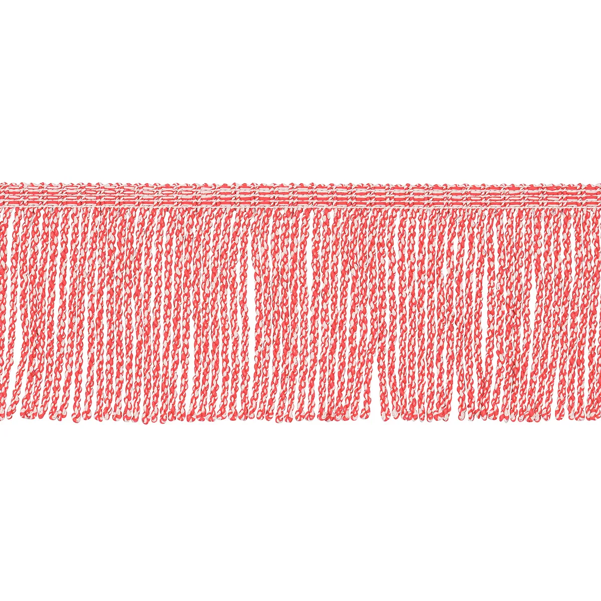 Schumacher Outdoor Boullion Fringe Trim in Coral (82832)