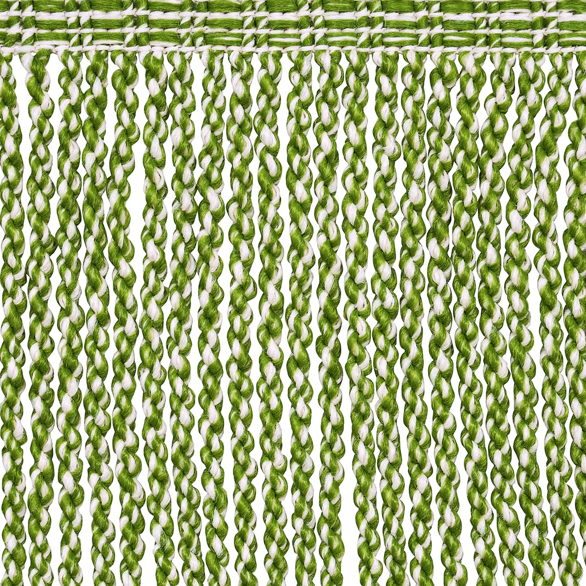 Schumacher Outdoor Boullion Fringe Trim in Green (82831)