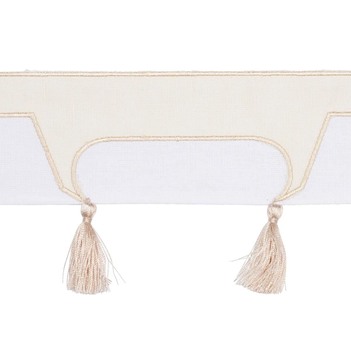 Schumacher Pagoda Trim in Ivory (81760)