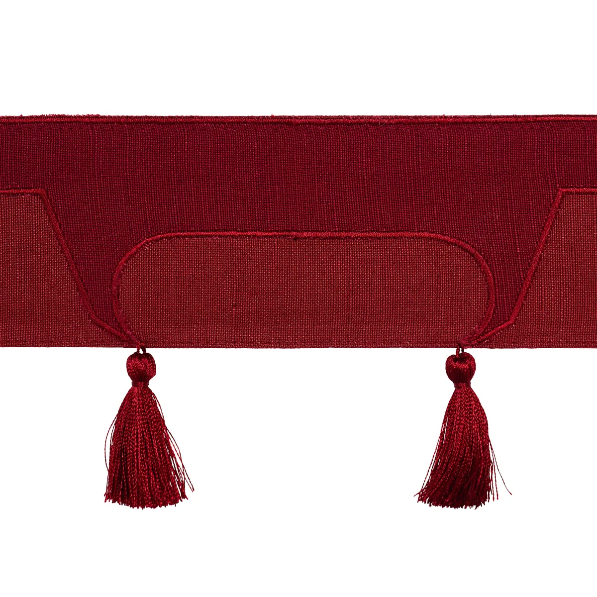 Schumacher Pagoda Trim in Red (81762)