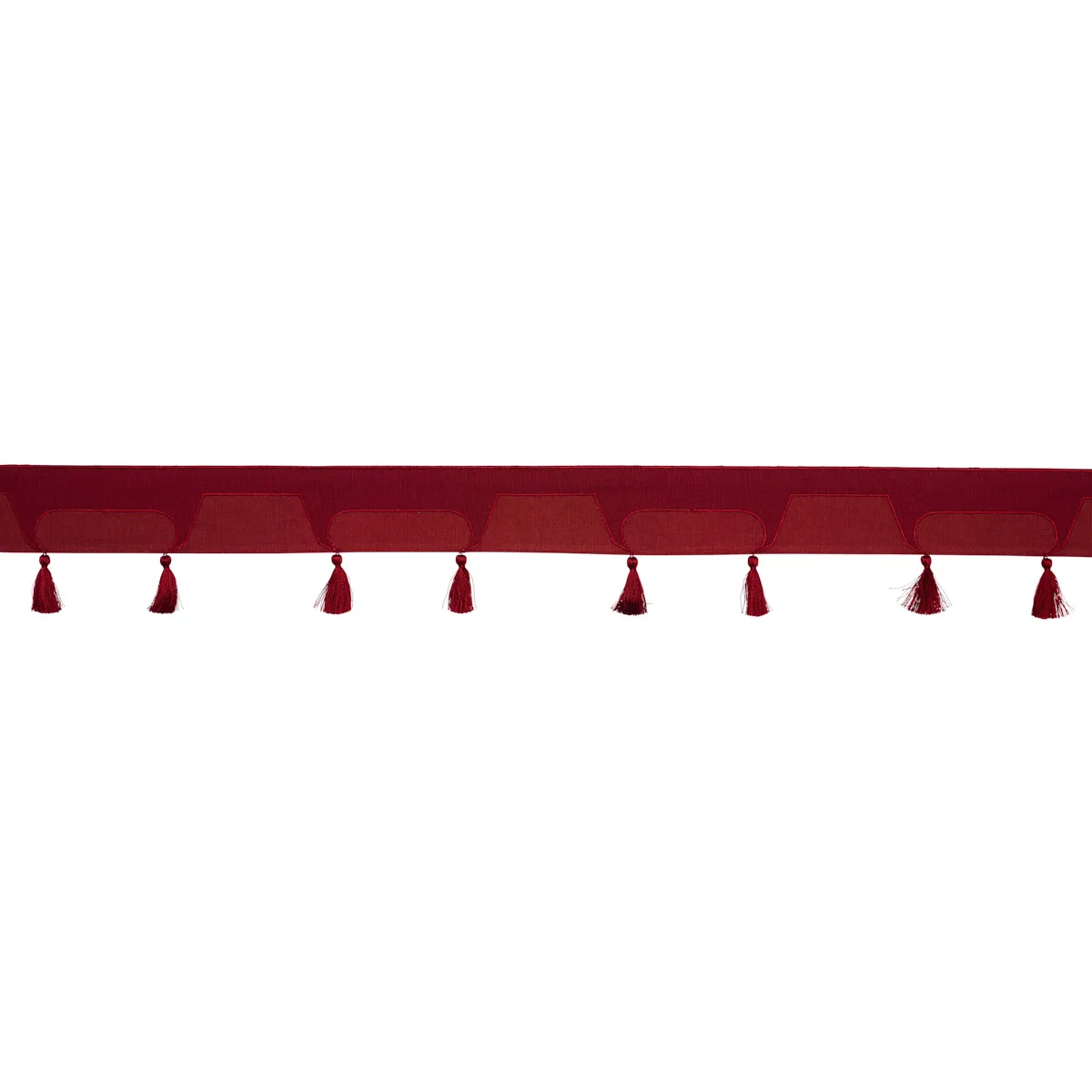 Schumacher Pagoda Trim in Red (81762)