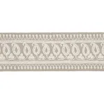 81231 | Paisley Embroidered Tape - Sand Schumacher Paisley Embroidered Tape trim in Sand (81231)
